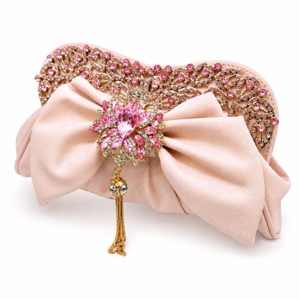 Luxury Bow Clutch