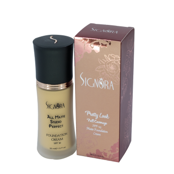 SIGNORA Pretty Look Full Coverage SPF-25 Matte Foundation Cream