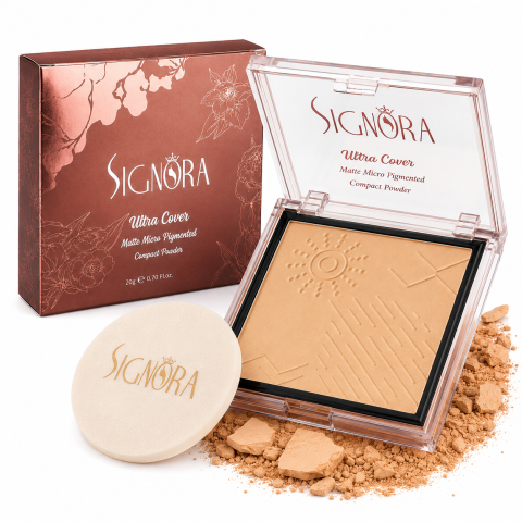 SIGNORA Ultra Cover Matte Micro Pigmented Compact Powder