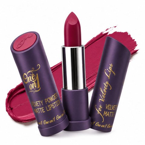 Oneon1 Velvety Powder Matte Lipstick -Made in Italy