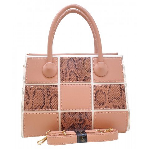 Vegan Leather Convertible Shoulder Bag