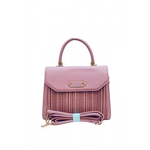 Classic Pleated Shoulder Bag