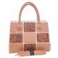 Vegan Leather Convertible Shoulder Bag